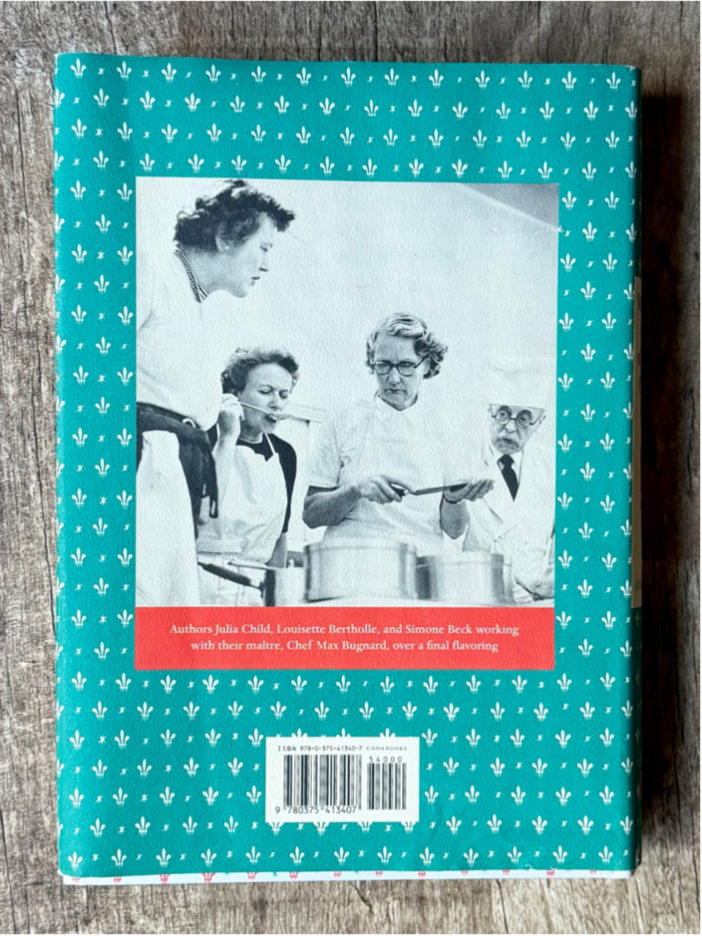 Julia Child Mastering the Art of French Cooking 50th Anniversary Hardcover 2011 - Picture 3 of 3